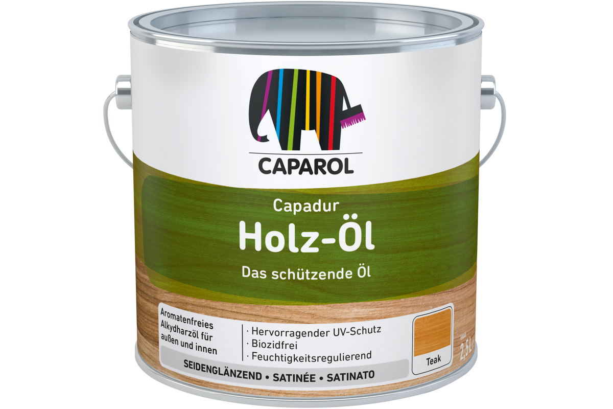 Capadur Holz-Öl 2,5 lt Bangkirai